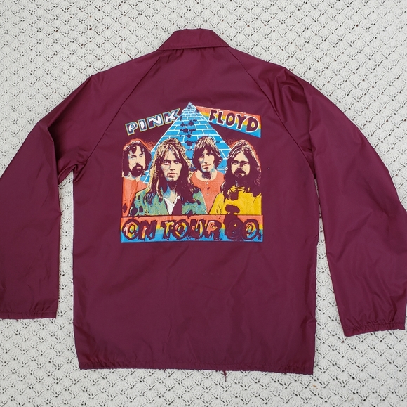 Pink Floyd Tour 1980 Windbreaker Band Jacket